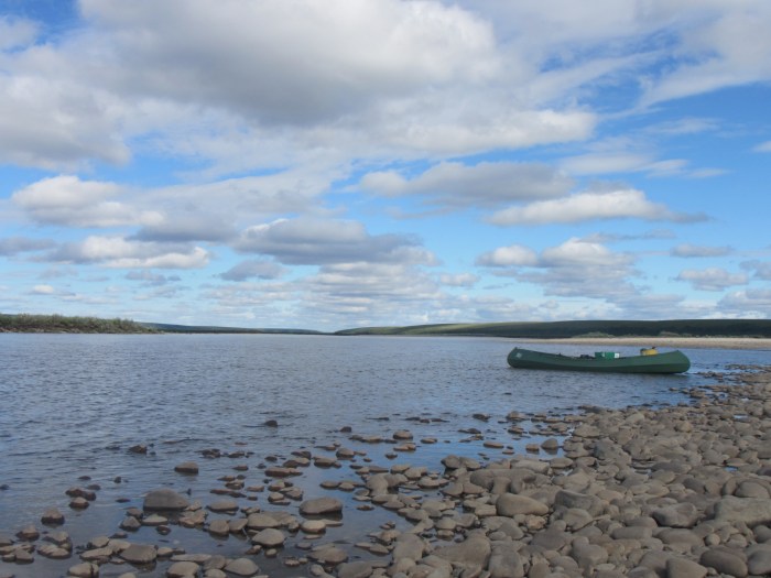 The seemingly endless waters of the Colville